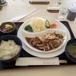 東名カントリークラブ レストラン - 豚生姜焼(1760円)