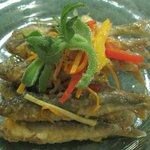 トラットリア ナトゥーラ - (09/8夜)琵琶湖産稚鮎のエスカベッシュ（500円）