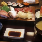太進寿司 - 得盛り寿司定食９９０円