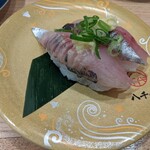 陸奥の國 廻鮮寿司 八千代 - 大分県豊後産神経〆活アジ