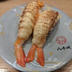 陸奥の國 廻鮮寿司 八千代 - エビチーズ巻き