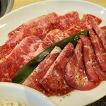 焼肉平城苑 - ２種盛りＣ 肉増し