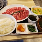 焼肉平城苑 - ２種盛りＣ 肉増し