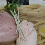 MENYA NAKAGAWA - 鶏魚介つけ麺 980円 大盛(400g) 200円