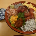 魚河岸 丸天 - わいわい丼