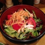 山忠 - スタミナサラダ600円