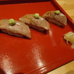 孝虎 - 佐賀牛A5 サーロイン握り寿司