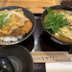 純愛うどん なでしこ - 味彩豚使用カツ丼（ご飯少なめ）