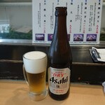 玄海寿司 本店 - 瓶ビール（中瓶）スーパードライ