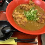 極楽うどん TKU - 鶏天カレーうどん（中盛）