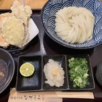 純愛うどん なでしこ - ぶっかけ（中サイズ）