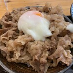 純愛うどん なでしこ - 国産黒毛和牛使用肉玉丼