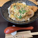 純愛うどん なでしこ - 味彩豚使用カツ丼（ご飯少なめ）
