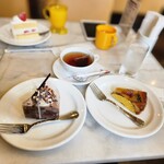 カフェスイーツ ムッシュ マキノ - 妻はケーキとアップルパイとアールグレイティー…明日からダイエットですかぁぁあ！？( *´艸｀)ww