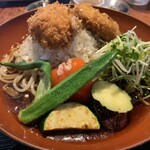 キュイジーヌ・ド・オオサカ・リョウ - 冷やしおろしカツそば