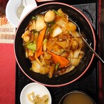 満州香 - 中華丼  900円