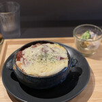 HOOPER'S cafe - このハンバーグがいっぱいに詰まってて卵も入ってウマウマ