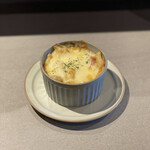 HOOPER'S cafe - マカロニグラタン。ここですでにお腹もまあまあですね。