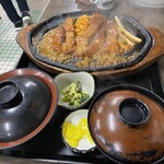 角屋食堂 - ポークチャップ定食@1100
