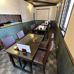 鰻川 - 店内