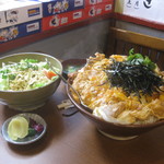 そば処 長岡屋 - 親子丼 特盛り(2000円)