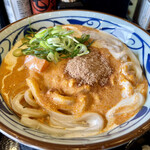 Marugame Seimen - 豆乳仕立ての 冷やしトマたまカレーうどん 大