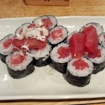 海幸 - ネギトロ巻き、鉄火巻き
      