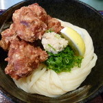 讃岐屋 雅次郎 - からあげぶっかけ（H25.8.4）