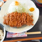 とんかつかつとき - 料理写真:やまびこ豚定食（中）　¥1,550