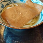 丸亀製麺 - 冷やしキツネ並540円