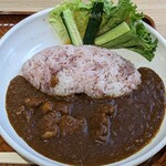 道の駅 にのみや - いちごカレー￥780