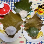 仙太郎 東武池袋店 - 柏餅3種