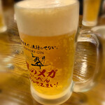 よって屋 - 生ビール(大) 880円