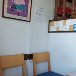 エレーナ - GWの予定が張り紙してあります