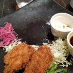 ガンボ＆オイスターバー - 水切りが。