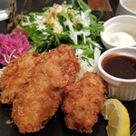ガンボ＆オイスターバー - 牡蠣フライ。
