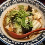 らーめん八角 - 野菜らーめん(醤油)
