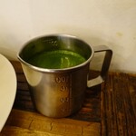 cafe omotenashamoji - 追い抹茶