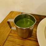 cafe omotenashamoji - 追い抹茶