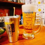 Koushuu Izakaya Sakekura - レモンサワー､生ビール