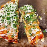 三栄お好み焼 - 