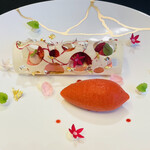 ガストロノミー ジョエル・ロブション - ◆ホワイトチョコレートと苺のソルベ