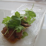 サーラ アマービレ - 仔羊のロースト、茄子と胡瓜、玉葱と共に1