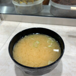 おにぎりぼんご - 豆腐の味噌汁