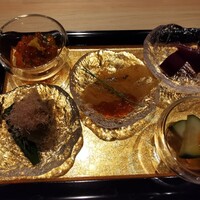 吉祥寺 鮨 天ぷら いわい - 前菜５種