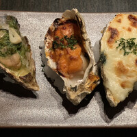 MAIMON GINZA - オプション牡蠣3種のオーブン焼き