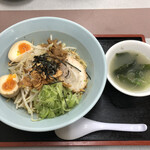 くるまやラーメン - 油そば　スープ付き