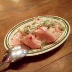 Wine Terrace Yu-me - いぶりがっことモルタデッラハムのポテトサラダ