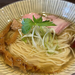 がふうあん - 塩ラーメンアップ
