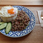 SIP HOK THAI CAFE - ムーサップパッタクライ ￥1,100外